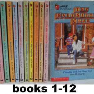 Baby-Sitters Club SET: Books 1-12 [paperback] Ann M. Martin [Jan 01, 1997]-Paperbacks! --New!!!