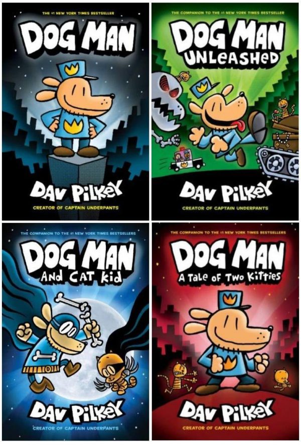 Dog Man Collection 1-4 Hardcover