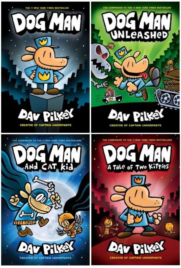 Dog Man Book Collection 1-4 Hardcover