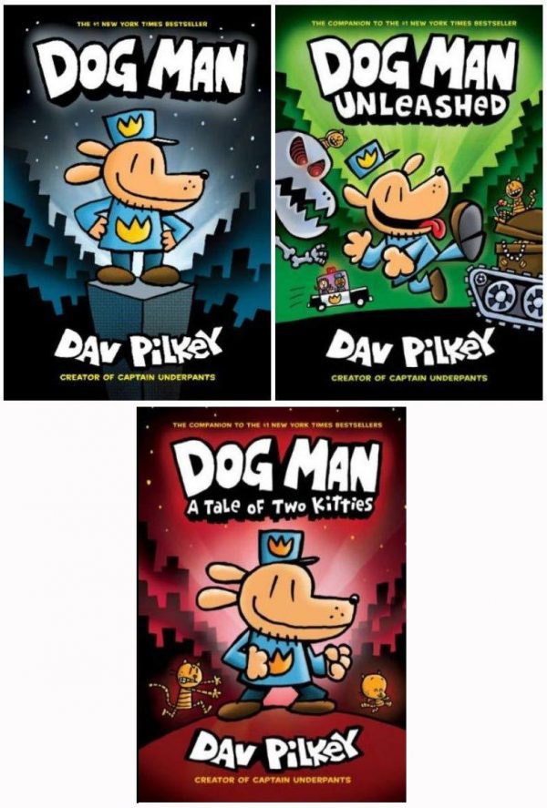 Dog Man Collection 1-3 Hardcover