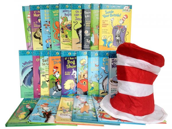 Dr. Seuss Cat in the Hat Learning Library Series 26 Book Collection Set-Hardcover