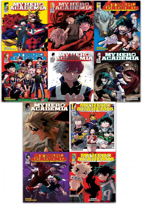 My Hero Academia Volume 1-10 Collection 10 Books Set by Kohei Horikoshi Paperback – January 1, 2018