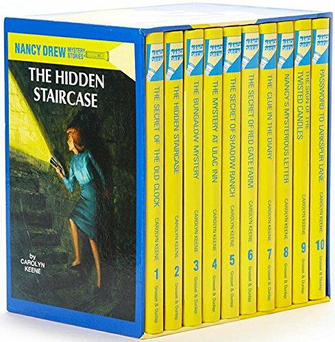 NancyDrew_1-10_5c1e2508-96c2-4f46-bd88-ae37ee1f0f5b The Nancy Drew Mystery Stories Collection Set 1-10 Hardcover
