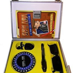 CHILDREN'S TOP SECRET-SPY KIT-Become the ultimate spy with this cool case full of spy equipment.