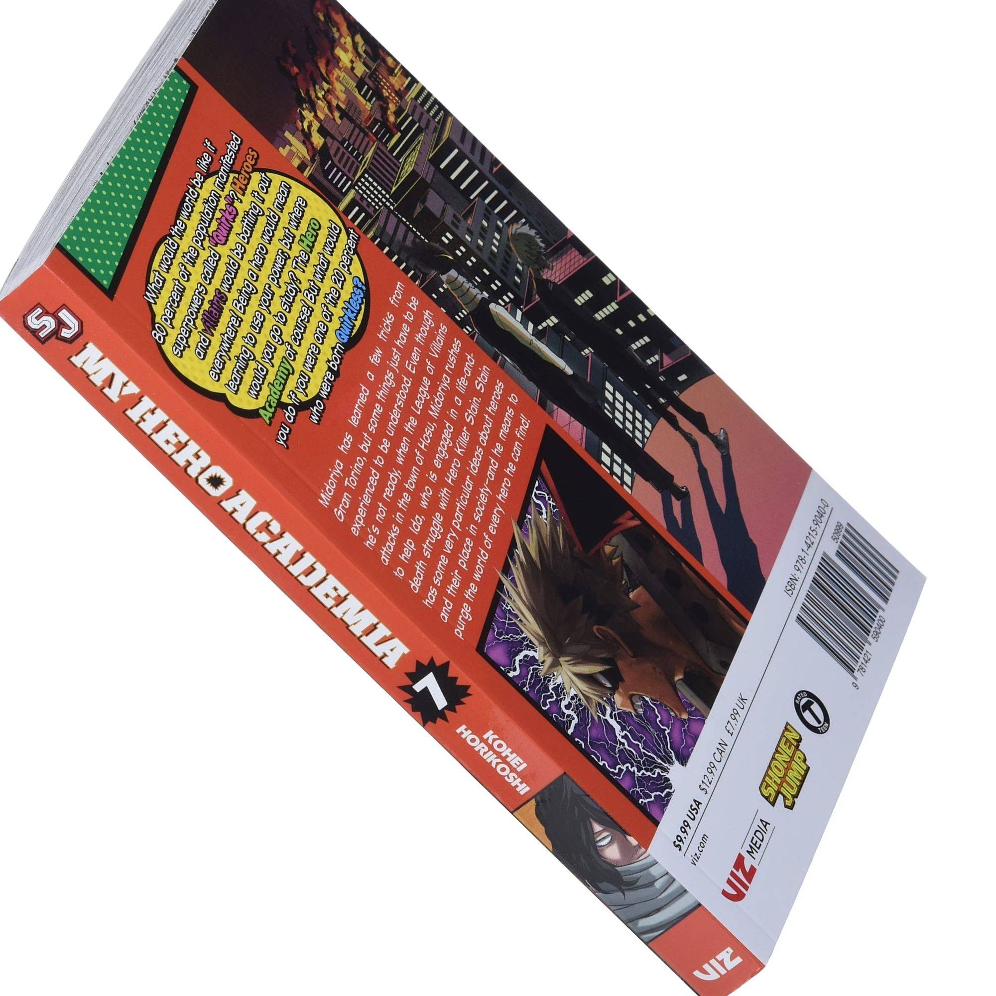 4 My Hero Academia, Vol. 7 Paperback – Illustrated, February 7, 2017 by Kohei Horikoshi