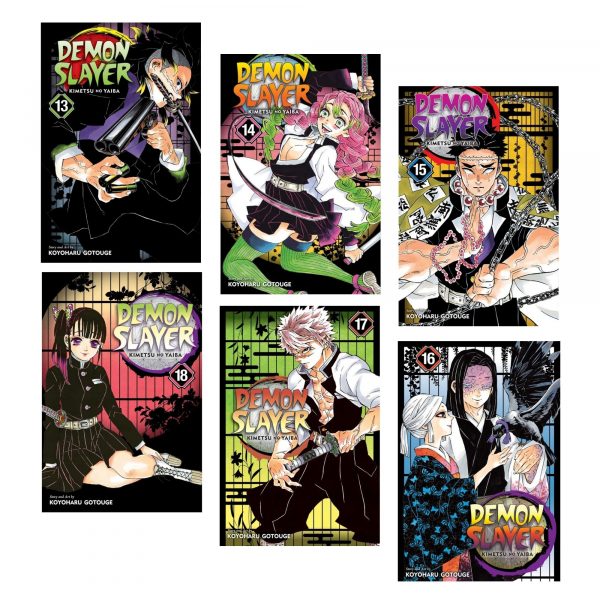 Demon Slayer Collection Set Includes volumes 1-23 - No BoxAlmanacPoster Paperback – January 1, 2020 by Koyoharu Gotouge bookgeekz.com