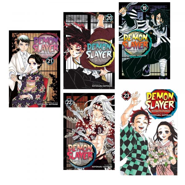 Demon Slayer Collection Set Includes volumes 1-23 - No BoxAlmanacPoster Paperback – January 1, 2020 by Koyoharu Gotouge bookgeekz.com