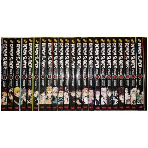 Demon Slayer Kimetsu no Yaiba Collection Set: Includes volumes 1-23 by Koyoharu Gotouge No Box/Booklet/Poster