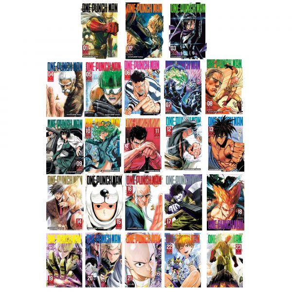 One-Punch Man Volume 1-23 Collection bookgeekz.com